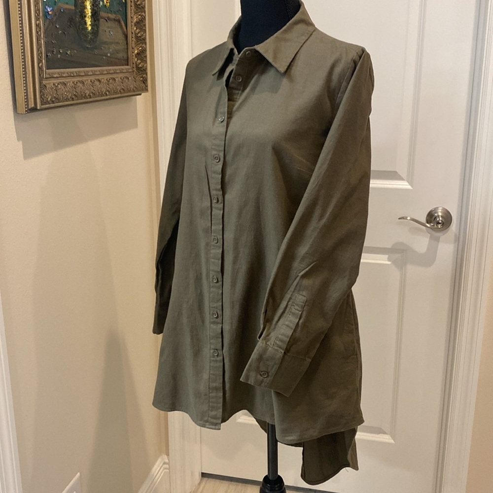 Lisa Rinner high low button down shirt - Picture 4 of 10